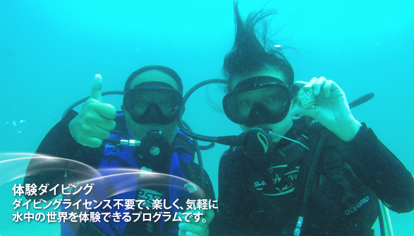 石垣島の川平で体験ダイビング。マンタに会いに行こう！